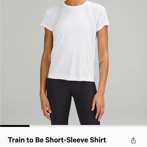 Lululemon Train to be Short Sleeve